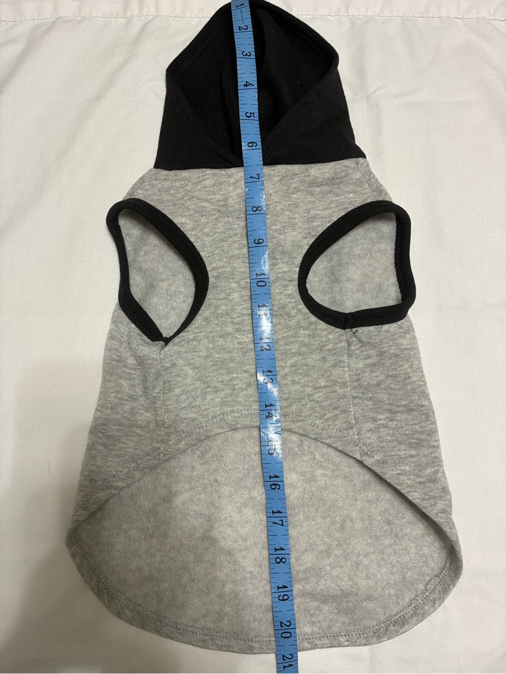 Mama’s Boy Dog Hoodie Sweatshirt Grey Black Tattoo Graphic Pet Sweater Small - Picture 2 of 5